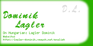 dominik lagler business card
